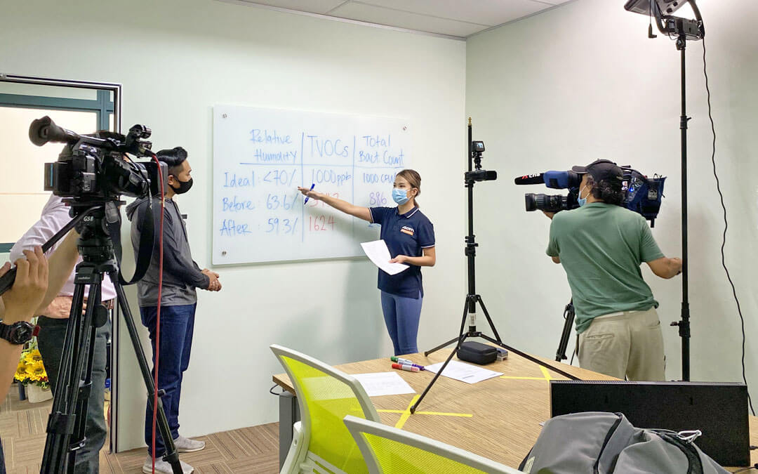 We were featured in ChannelNewsAsia (CNA)